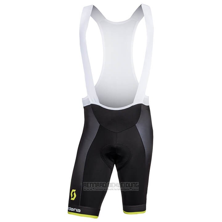 2018 Fahrradbekleidung Mitchelton Scott Champion Europa Trikot Kurzarm und Tragerhose - zum Schließen ins Bild klicken